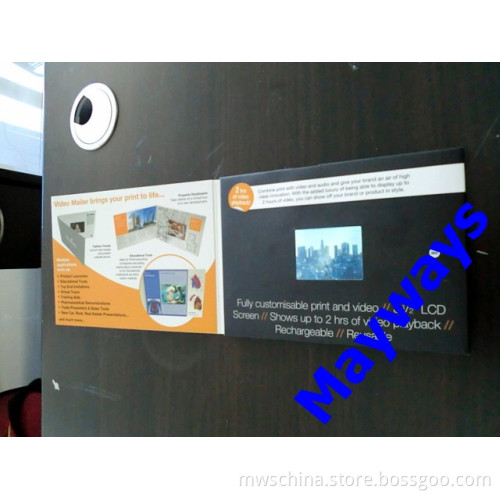 2.8 Inch Video Brochure